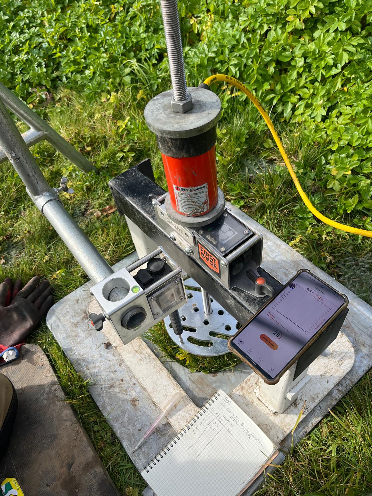 Ground Screw Site Survey & Load Testing